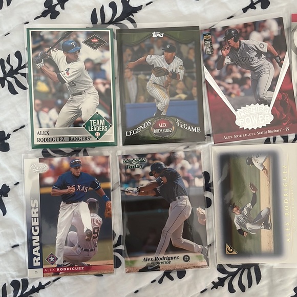 10 card Alex Rodriguez baseball card set - Picture 2 of 3